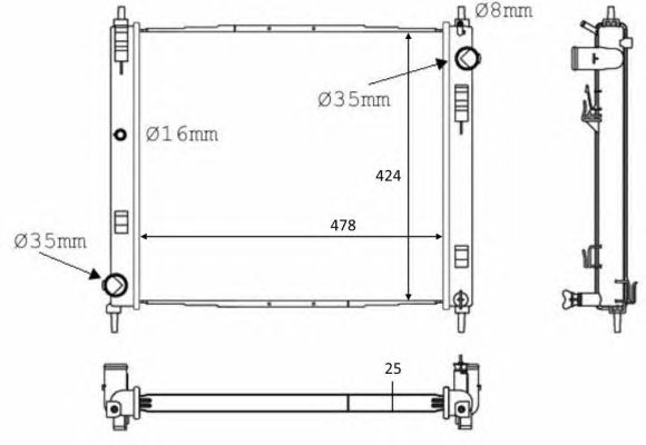 Radiator, racire motor