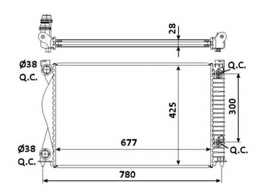 Radiator, racire motor