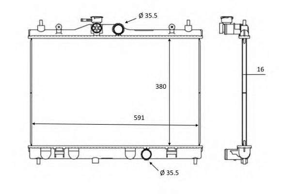 Radiator, racire motor