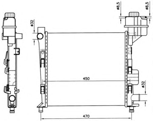 Radiator, racire motor