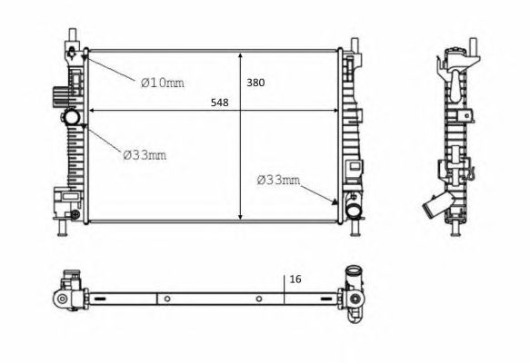 Radiator, racire motor