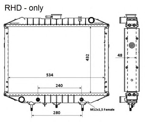 Radiator, racire motor