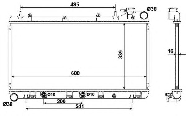 Radiator, racire motor