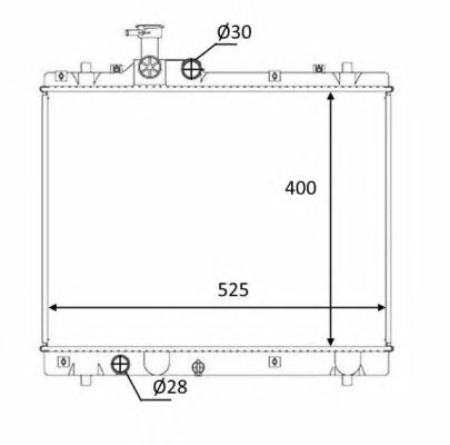 Radiator, racire motor SUZUKI SWIFT 1,2/1,6 10-