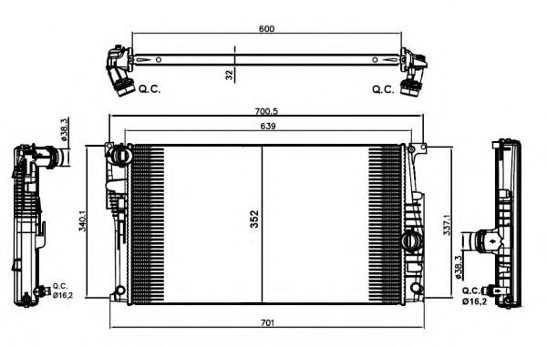 Radiator, racire motor