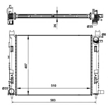 Radiator, racire motor