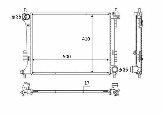 Radiator, racire motor