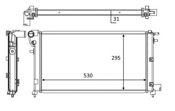 Radiator, racire motor