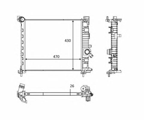 Radiator, racire motor