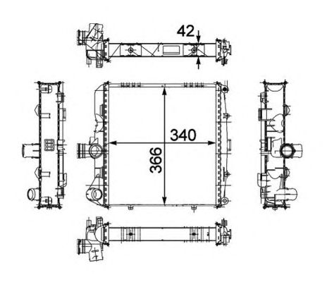 Radiator, racire motor