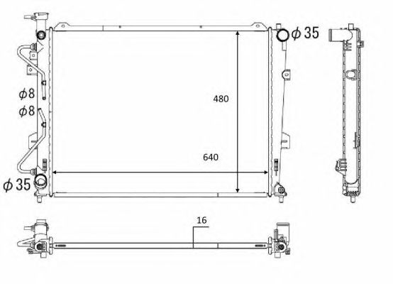 Radiator, racire motor