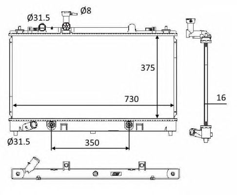 Radiator, racire motor