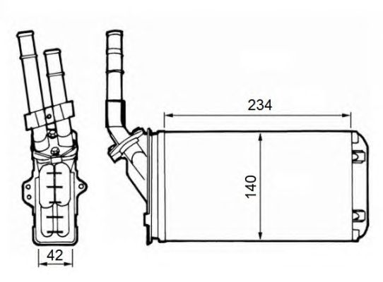 Schimbator caldura, incalzire habitaclu