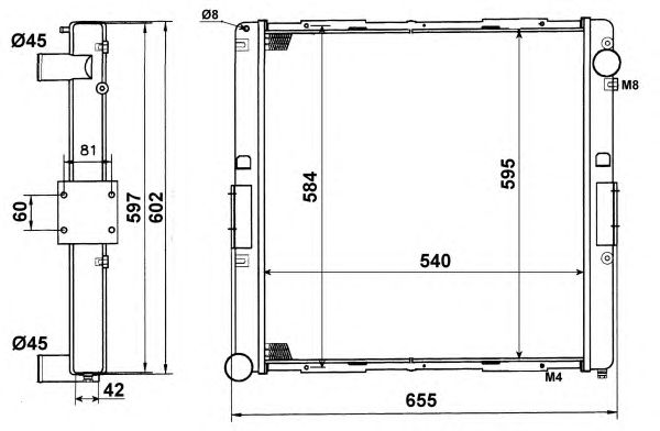 Radiator, racire motor