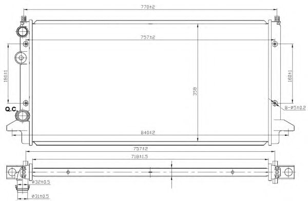 Radiator, racire motor