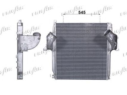 Intercooler, compresor