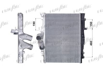 Intercooler, compresor