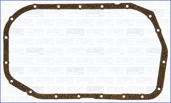 Garnitura baie ulei MITSUBISHI L 400/SPACE GEAR 96- grosime: 2 [MM]