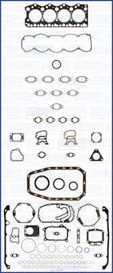 Set garnituri complet, motor