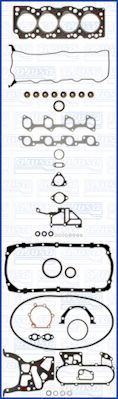 Set garnituri complet, motor