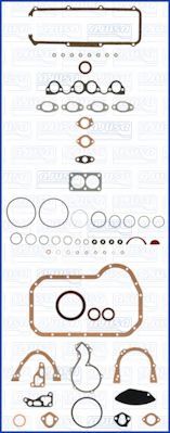 Set garnituri complet, motor