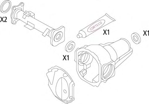 Set garnituri, diferential