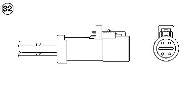 Sonda Lambda FORD FIESTA 1.6 16V 01-