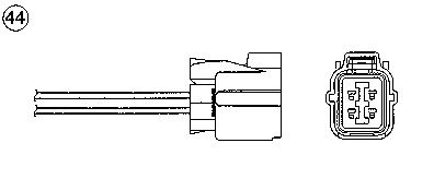 Sonda Lambda HONDA 1,4/1,6/1.7 CIVIC VII 00-05