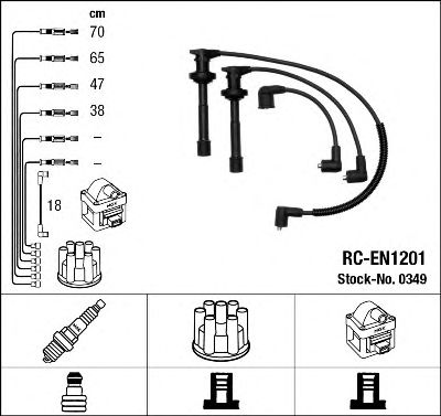 Set cablaj aprinder NISSAN PRIMERA 2.0 16V 90-