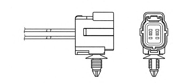 Sonda Lambda MAZDA 323S 1.6 01-