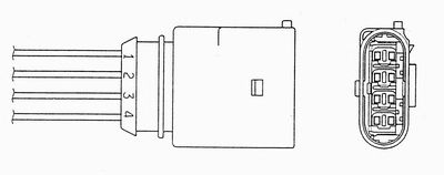 Sonda Lambda VW 1,6/1,8T GOLF IV/OCTAVIA /A3