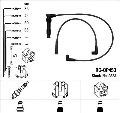 Set cablaj aprinder OPEL ASTRA F/VECTRA A C16NZ