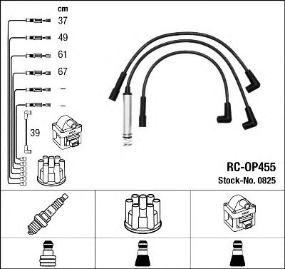 Set cablaj aprinder OPEL 1,3-1,6 ASTRA/ASCONA/KADETT