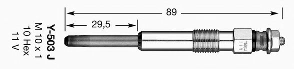 Bujie incandescenta PEUGEOT 1,5D/1,9D TUD5/DW8 98-