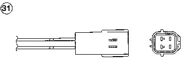 Sonda Lambda KIA RIO 1.5 16V 02-