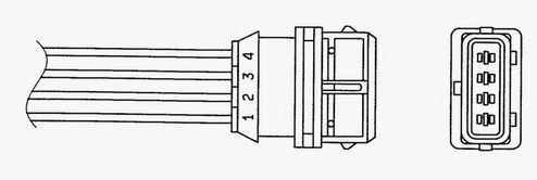 Sonda Lambda VOLVO S40 2.0T 00-