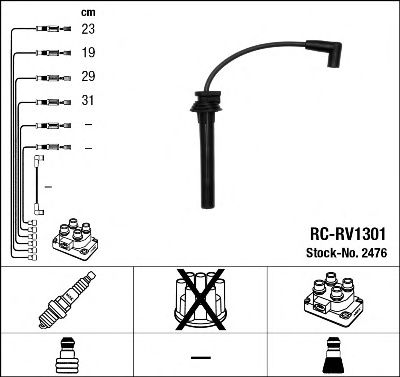 Set cablaj aprinder CHRYSLER 1,6 PT CRUISER / MINI MINI COOPER /ONE