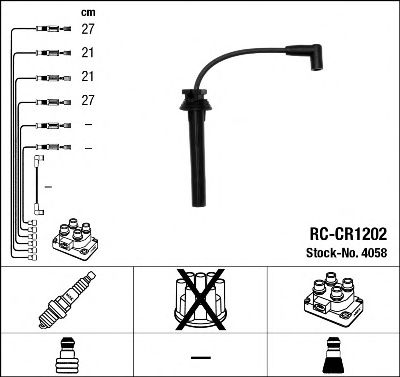 Set cablaj aprinder CHRYSLER 2,0/2,4 VOYAGER III/ NEON