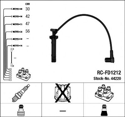 Set cablaj aprinder FORD GALAXY 2.3 16V 97-