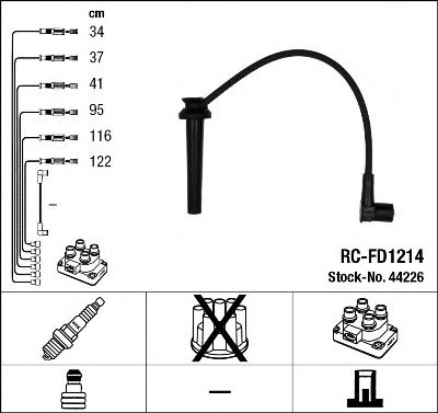 Set cablaj aprinder FORD MONDEO III 3.0 V6 24V 02-