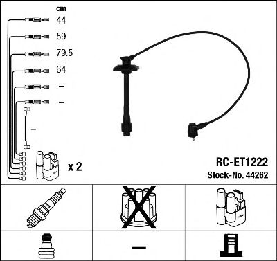 Set cablaj aprinder TOYOTA RAV 4 I 2.0/2.0 16V 94-