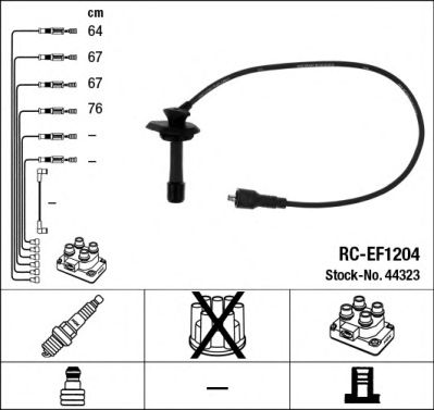 Set cablaj aprinder SUBRAU IMPREZA 2.0 94-