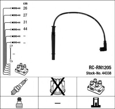 Set cablaj aprinder RENAULT CLIO 1,2TCE 07-