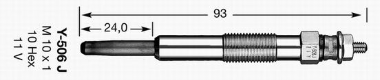 Bujie incandescenta