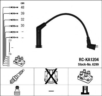 Set cablaj aprinder HYUNDAI 1,0/1,1 ATOS/PICANTO