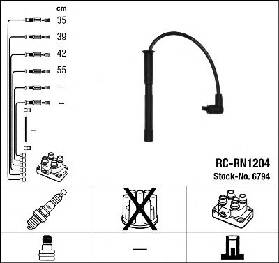 Set cablaj aprinder RENAULT CLIO/KANGOO/TWINGO 99-