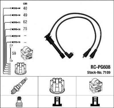 Set cablaj aprinder FIAT DUCATO 2,0/C25/J5