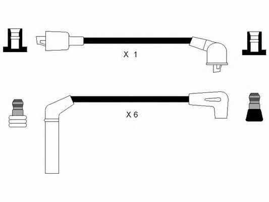 Set cablaj aprinder CHRYSLER VOYAGER I/II3,3/3,8