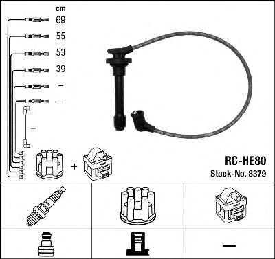 Set cablaj aprinder HONDA ACCORD 2,0B 93-