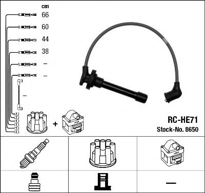 Set cablaj aprinder HONDA